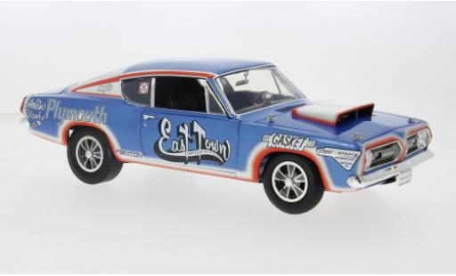 Miniature Plymouth Cuda 1/18 ACME Super Stock bleue/Dekor 1968 1:18 Plymouth Cuda 1/18 ACME Super Stock bleue/Dekor 1968 1:18 miniature