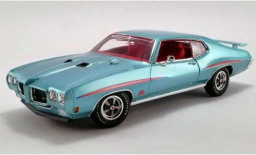 Pontiac GTO 1/18 ACME Judge metallise türkis/Dekor 1970 miniature