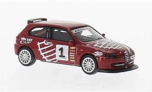 Alfa Romeo 147 cup version 1/87 Busch 2001 miniature