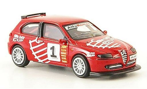 Alfa Romeo 147 cup version 1/87 Ricko No.1 rouge 2001 miniature