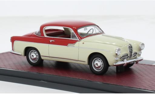 Alfa Romeo 1900 1/43 Matrix Super Boano Primavera blanche/rouge 1955 1:43 miniature