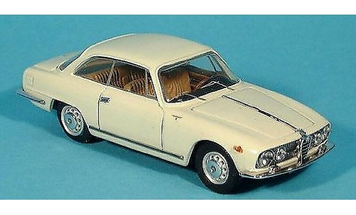 Alfa Romeo 2000 sprint 1/43 Bang blanche 1960 miniature