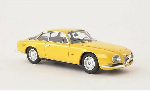 Alfa Romeo 2600 coup&Atilde;&copy; sprint 1/43 Neo Zagato jaune 1967 miniature