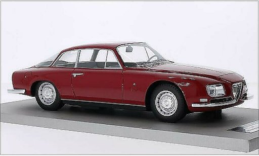 Alfa Romeo 2600 sz 1/18 Tecnomodel rouge 1967 miniature