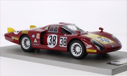 Alfa Romeo 33.2 coda lunga 1/18 Tecnomodel No.38 Autodelta 24h Le Mans 1968 /S.Dini miniature