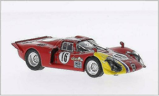 Alfa Romeo 33.2 coupe 1/43 Best No.16 1000km Spa 1968 /S.Trosch miniature