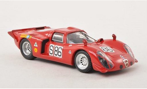 Alfa Romeo 33.2 coupe 1/43 Best No.86 Nurburgring 1969 /De miniature