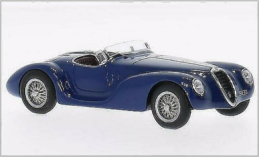 Alfa Romeo 6C 2500 1/43 Minichamps SS Corsa Spider bleu RHD 1939 miniature