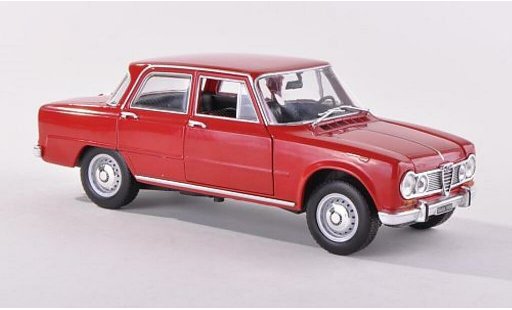 Alfa Romeo Giulia 1600 super 1/24 WhiteBox rouge miniature