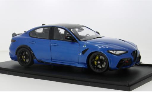 Miniature Alfa Romeo Giulia 1/18 Solido GTA bleue 1:18 Alfa Romeo Giulia 1/18 Solido GTA bleue 1:18 miniature