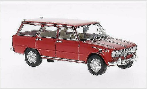 Alfa Romeo Giulia Super 1/43 Neo Giardinetta rouge 1967 miniature