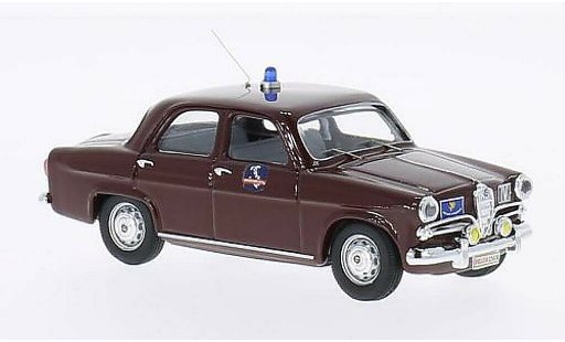 Alfa Romeo Giulietta berlina 1/43 Rio Polizia Autostradale miniature