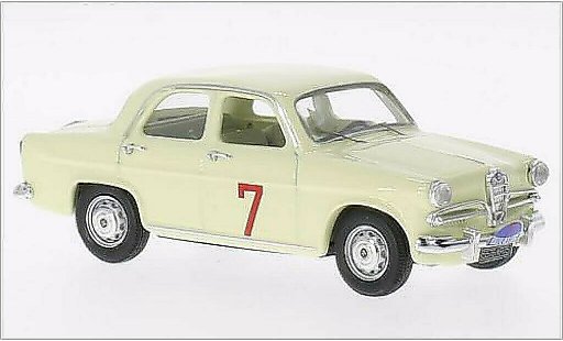 Alfa Romeo Giulietta berlina ti 1/43 Rio T.I. No.7 Rally des Lions 1961 miniature