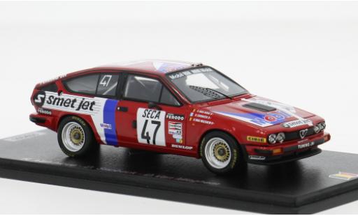 Alfa Romeo GT 1/43 Spark V6 24h Spa 1982 #47 R.van Hove/D.Snobeck 1:43 miniature