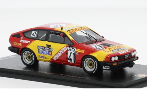 Alfa Romeo GT 1/43 Spark V6 24h Spa 1983 #41 G.Brancatelli/E.Zapico 1:43 miniature