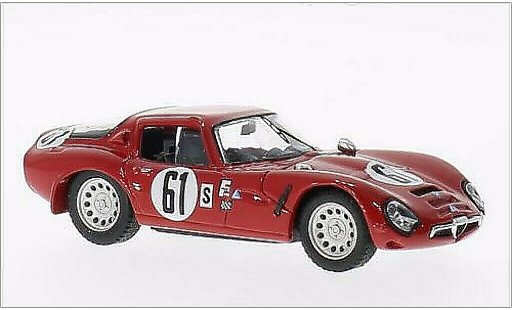 Alfa Romeo Giulia TZ2 1/43 Best No.61 Sebring 1966 miniature