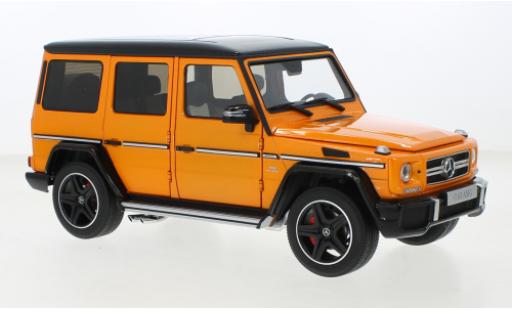 Miniature Mercedes Classe G 1/18 Almost Real AMG G63 (W463) Colour Edition metallise orange/noire 2017 Mercedes Classe G 1/18 Almost Real AMG G63 (W463) Colour Edition metallise orange/noire 2017 miniature