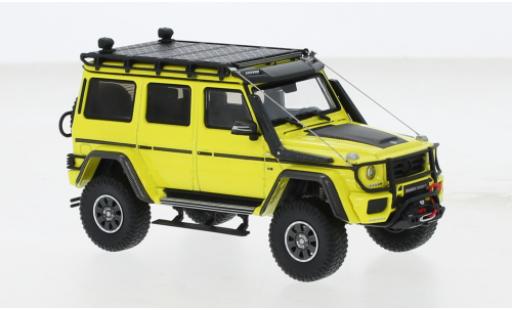 Mercedes Classe S 1/43 Almost Real Brabus 550 Adventure G-Class 4x4 metallise jaune 2017 miniature