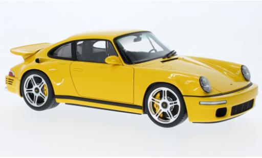 Miniature Ruf CTR 1/18 Almost Real Porsche 911 jaune 2017 Ruf CTR 1/18 Almost Real Porsche 911 jaune 2017 miniature