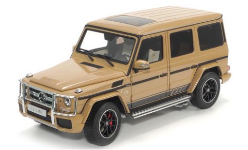 Miniature Mercedes CLA 1/18 Almost Real AMG Classe G (W463) 463 Edition beige 2015 Mercedes CLA 1/18 Almost Real AMG Classe G (W463) 463 Edition beige 2015 miniature