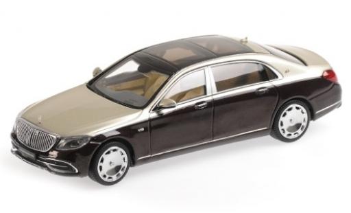 Miniature Mercedes Classe S 1/43 Almost Real Maybach S650 (V222) metallise rouge/metallise beige 2019 Mercedes Classe S 1/43 Almost Real Maybach S650 (V222) metallise rouge/metallise beige 2019 miniature