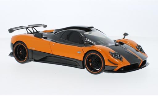 Miniature Pagani Zonda 1/18 Almost Real Cinque Coupe orange/noire 2009 1:18 Pagani Zonda 1/18 Almost Real Cinque Coupe orange/noire 2009 1:18 miniature
