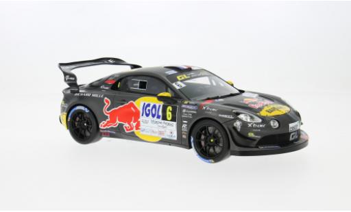 Miniature Alpine A110 GT+ Rally du Mont Blanc 2024 #6 S.Loeb 1/18 Spark