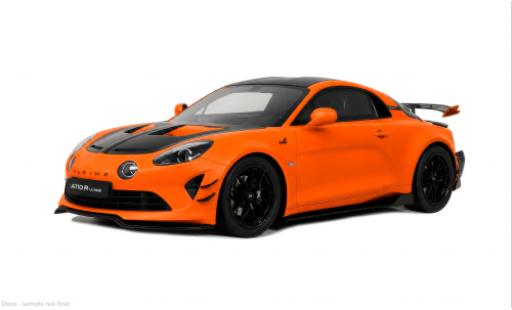 Diecast model cars Alpine A110 1/18 Ottomobile R orange/schwarz 2025 1:18