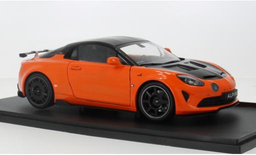 Alpine A110 1/18 Solido Radicale orange/noire 1:18 miniature