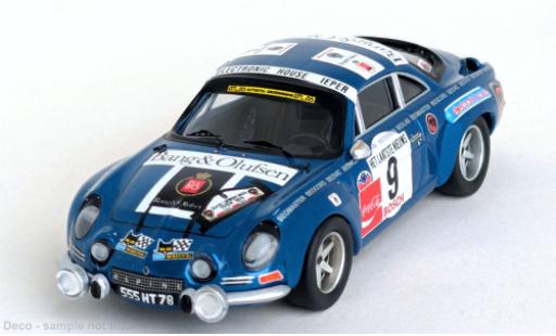 Alpine A110 1/43 Trofeu Rally Ypres 1974 #9 M.Nusbaumer/L.Pyncket 1:43