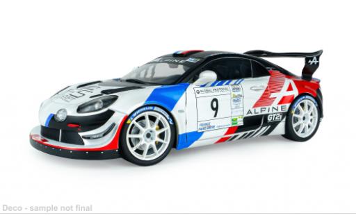 Alpine A110 1/18 Solido RGT RALLYE DE LA VIENNE 2025 2025 #9 N.Hernandez/M.Maurin 1:18 miniature