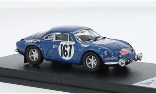 Alpine A110 1/43 Trofeu Renault Rallye Monte Carlo 1972 #167 V.C.Marques/C.Melville 1:43 miniature