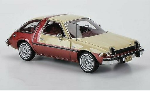 AMC Pacer berline 1/43 Neo beige/rouge 1975 miniature