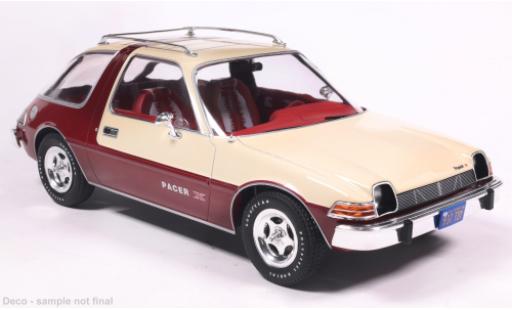 AMC Pacer 1/18 MCG rouge 1975 1:18 miniature