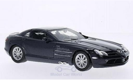 Mercedes SLR 1/24 Motormax McLaren metallise grise miniature