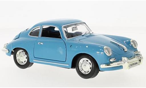 Miniature Porsche 356 1/24 Motormax B bleue Porsche 356 1/24 Motormax B bleue miniature