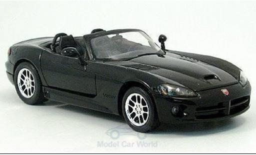 Miniature Dodge Viper 1/24 Welly SRT-10 noire 2003 Dodge Viper 1/24 Welly SRT-10 noire 2003 miniature