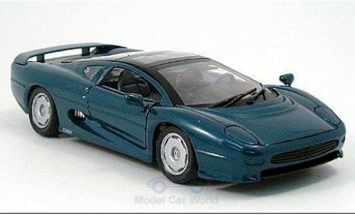 Miniature Jaguar XJ 6 1/24 Welly 220 metallise verte 1996 Jaguar XJ 6 1/24 Welly 220 metallise verte 1996 miniature