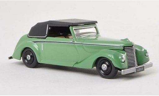Armstrong Siddeley Hurricane drophead coupe 1/76 Oxford verte miniature