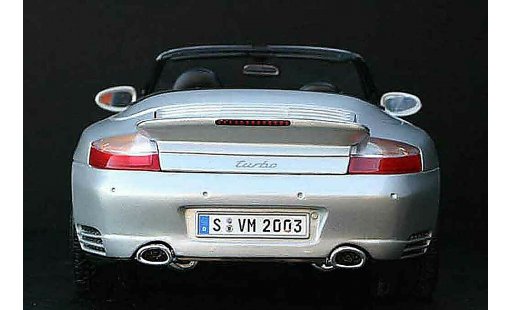 Porsche 911 Turbo 1/18 Maisto cabriolet grise miniature