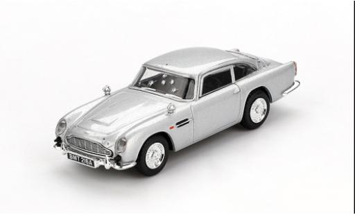 Aston Martin DB5 1/64 Mini GT argent&Atilde;&copy;e 2012 1:64 miniature