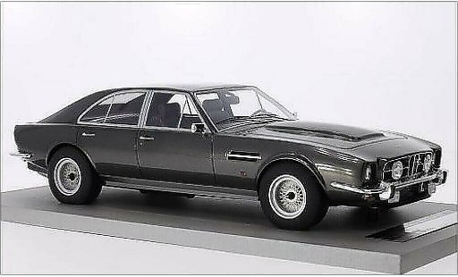 Aston Martin Lagonda saloon 1/18 Tecnomodel V8 4-Door metallise grise 1974 miniature