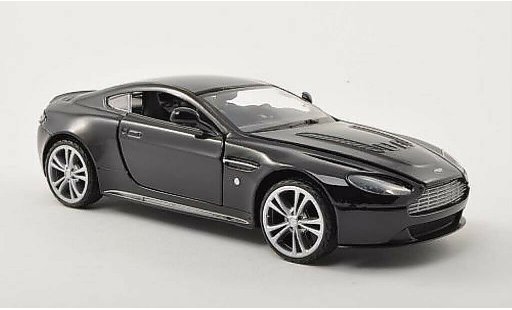 Aston Martin V12 Vantage vantage 1/24 Motormax noire LHD miniature