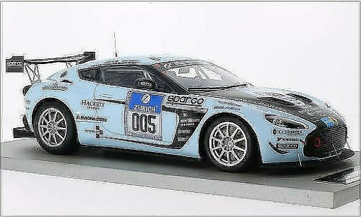 Aston Martin V12 Zagato coupe 1/18 Tecnomodel Zagato No.5 24h Nurburgring 2012 /R.Meaden miniature
