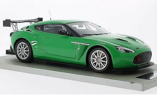 Aston Martin V12 Zagato coupe 1/18 Tecnomodel Zagato Press Version verte 2011 miniature