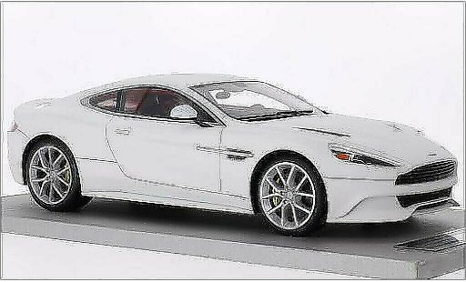 Aston Martin Vanquish coupe 1/18 Tecnomodel mat-blanche miniature