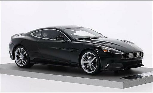Aston Martin Vanquish coupe 1/18 Tecnomodel noire miniature