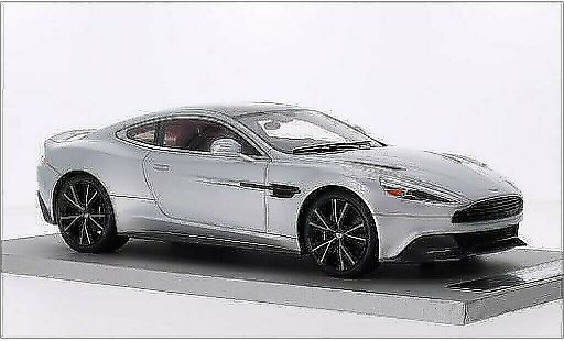 Aston Martin Vanquish coupe 1/18 Tecnomodel grise/noire miniature
