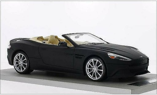 Aston Martin Vanquish volante 1/18 Tecnomodel mat-noire miniature