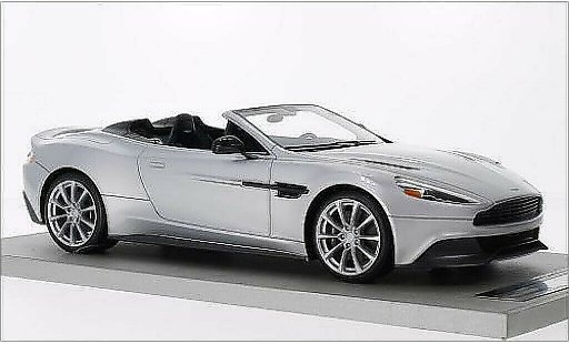 Aston Martin Vanquish volante 1/18 Tecnomodel grise 2014 miniature